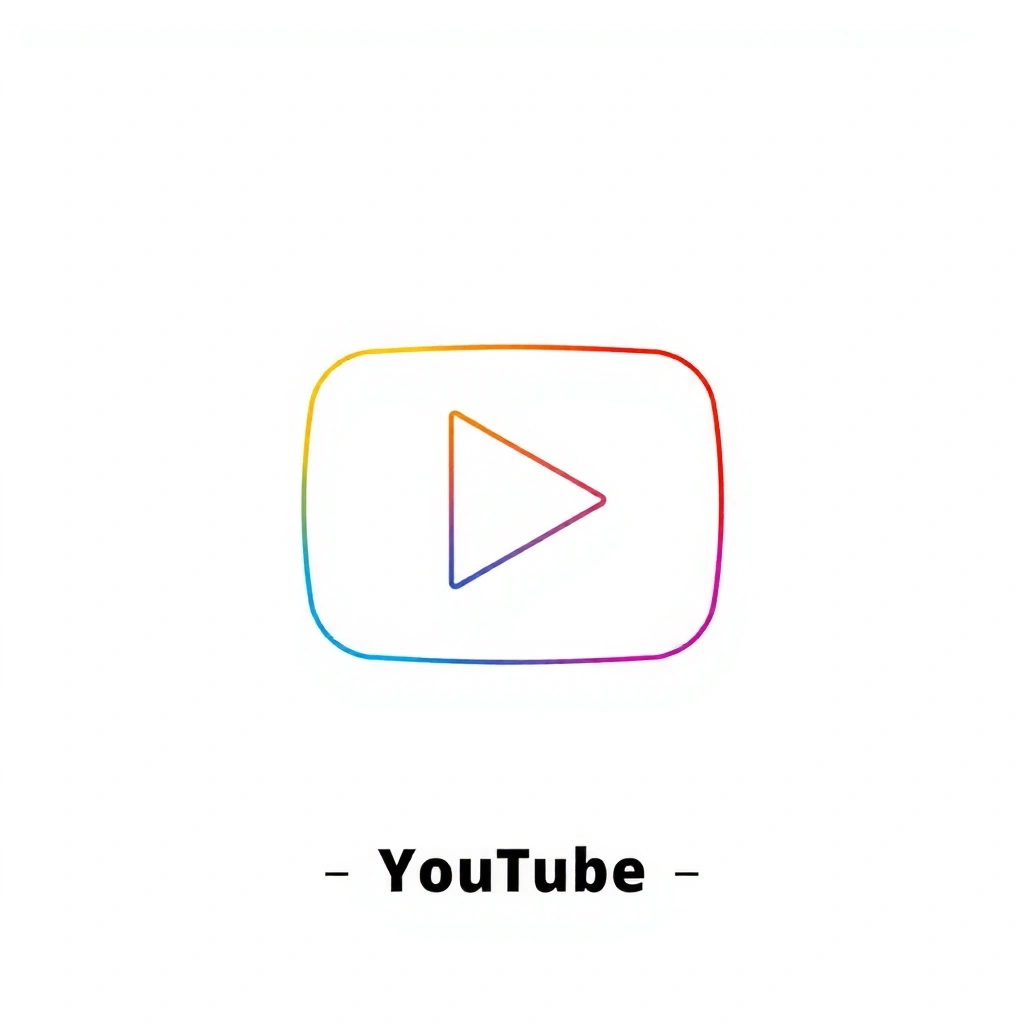 Logo stilizzato di YouTube